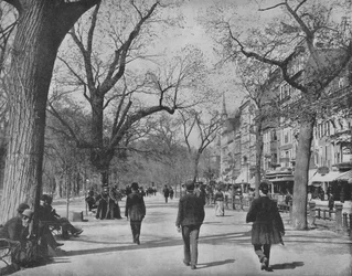 Tremont Street y The Common, Boston, c1897