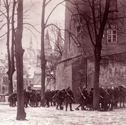 Tropas, Aquisgrán, Alemania, c1914-c1918