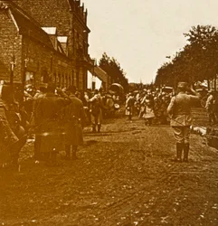 Tropas partiendo, c1914-c1918