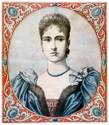 Zarina Alexandra, emperatriz consorte de Rusia, 1894