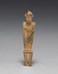 Figurilla de ofrenda votiva Tunjos, c. 900-1550