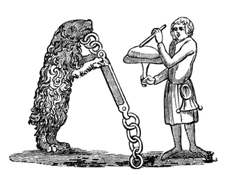 Oso Adiestrado, siglo XIV, 1833
