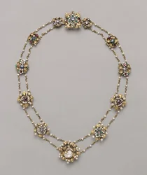 Doce medallones montados como un collar, c. 1400