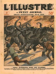 Veinte elefantes en las llamas, 1932