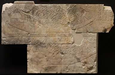 Dos Barcos con Mujeres Lloronas, c. 667-647 a.C.