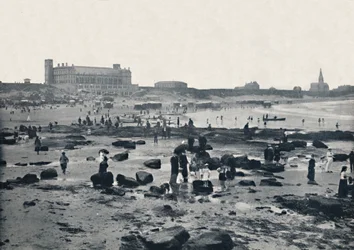 Tynemouth - El Acuario y las Arenas, 1895