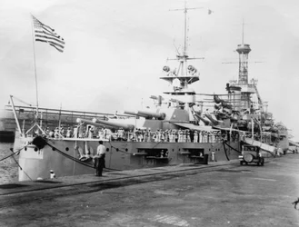 Buques de guerra de la Marina de EE.UU., astillero naval, Balboa, Panamá, 1931