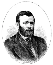 Ulysses S Grant, general estadounidense y 18º Presidente de los Estados Unidos, 1888