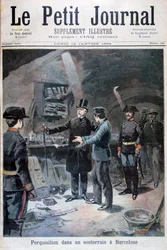 Búsqueda subterránea de anarquistas, Barcelona, 1894