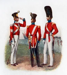 Uniforme del 86º Regimiento, 1842, 1904