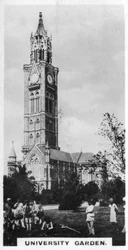 Jardín de la Universidad, Bombay, India, c. 1925