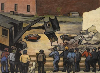 Máquina monstruo sin título, 1933-1943