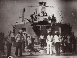 Levantamiento en el acorazado Potemkin, Constanza, Rumanía, 1905