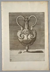 Jarrón (Placa 8 de una serie), 1543
