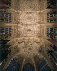 Bóveda de la Capilla de Enrique VII, Abadía de Westminster, Londres