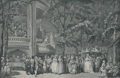 Jardines de Vauxhall, 1785, 1920
