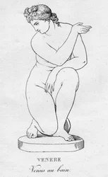 Venere Venus au bain, c. 1850