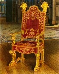 Silla de estado veneciana, finales del siglo XVII, 1938