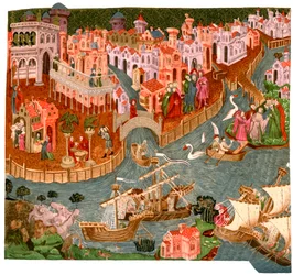 Venecia en 1338, 1892
