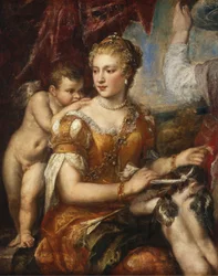 Venus Vendando a Cupido, c. 1566-1570 o c. 1576-1580