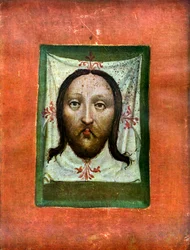 Vera Icon, panel trasero de la Virgen de Viena, c1470