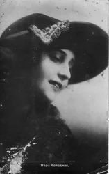 Vera Kholodnaya, actriz de cine mudo rusa
