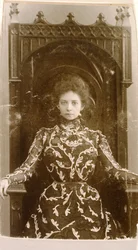 Vera Komissarzhevskaya, actriz rusa, 1900s