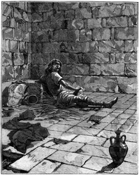 Vercingétorix encarcelado en el Tullianum en Roma, c52-46 a.C. 1882-1884