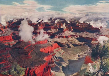Acantilados de Vermilion y Profundidades Incomparables, c. 1935