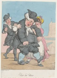 El vicario y Moisés, 1815