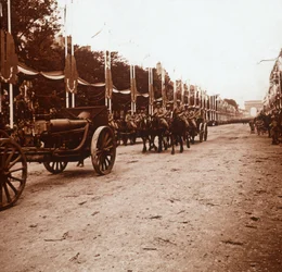 Desfile de la victoria, París, Francia, c1918-c1919