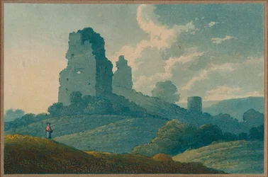 Vista en Oakhampton, siglo XIX