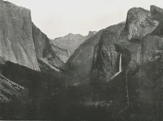 Vista desde el Punto del Artista, Valle de Yosemite, EE.UU., 1895