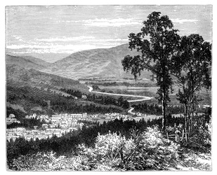 Vista en Braemar, Escocia, c1888