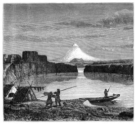 Vista en Oregón, 1900