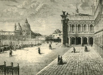 Vista en Venecia: El Molo, 1890