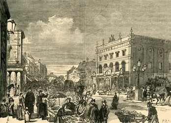 Vista en el Nuevo Corte, 1878
