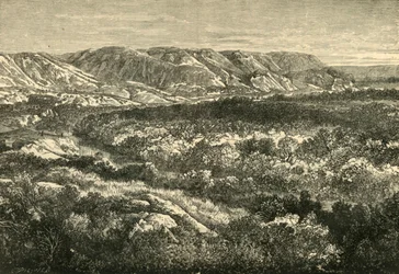 Vista en el Valle del Jordán, 1890