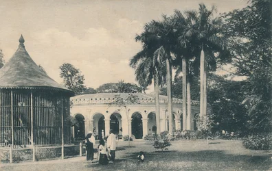 Vista en los Jardines Zoológicos, Calcuta, c1910