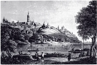 Vista de Kiev, 1835