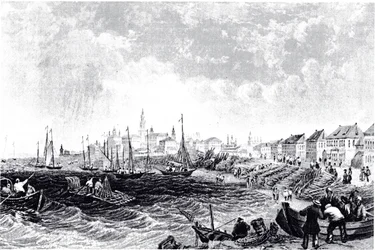 Vista de Kostroma, ca 1835