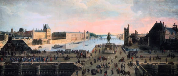 Vista del Pont Neuf, París, c1635