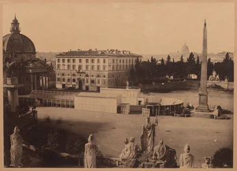 Vista de Roma, c. 1860