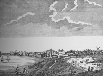 Vista de Wandsworth, Surrey, c1780