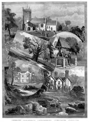 Vistas de Sandringham, Norfolk, 1887