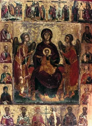 Virgen y Niño, siglo XVI