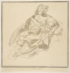 Virgen y Niño, 1775