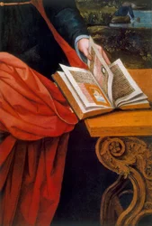 Virgen y Niño (detalle), siglo XVI