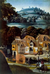Virgen y Niño (detalle), siglo XVI