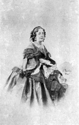 Virginie Dejazet, actriz francesa, c. 1845-1875